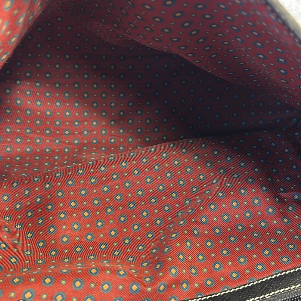 Loewe made in Spain leather briefcase handbag